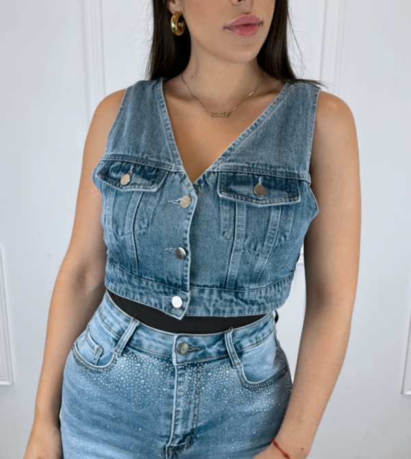 Chaleco denim New