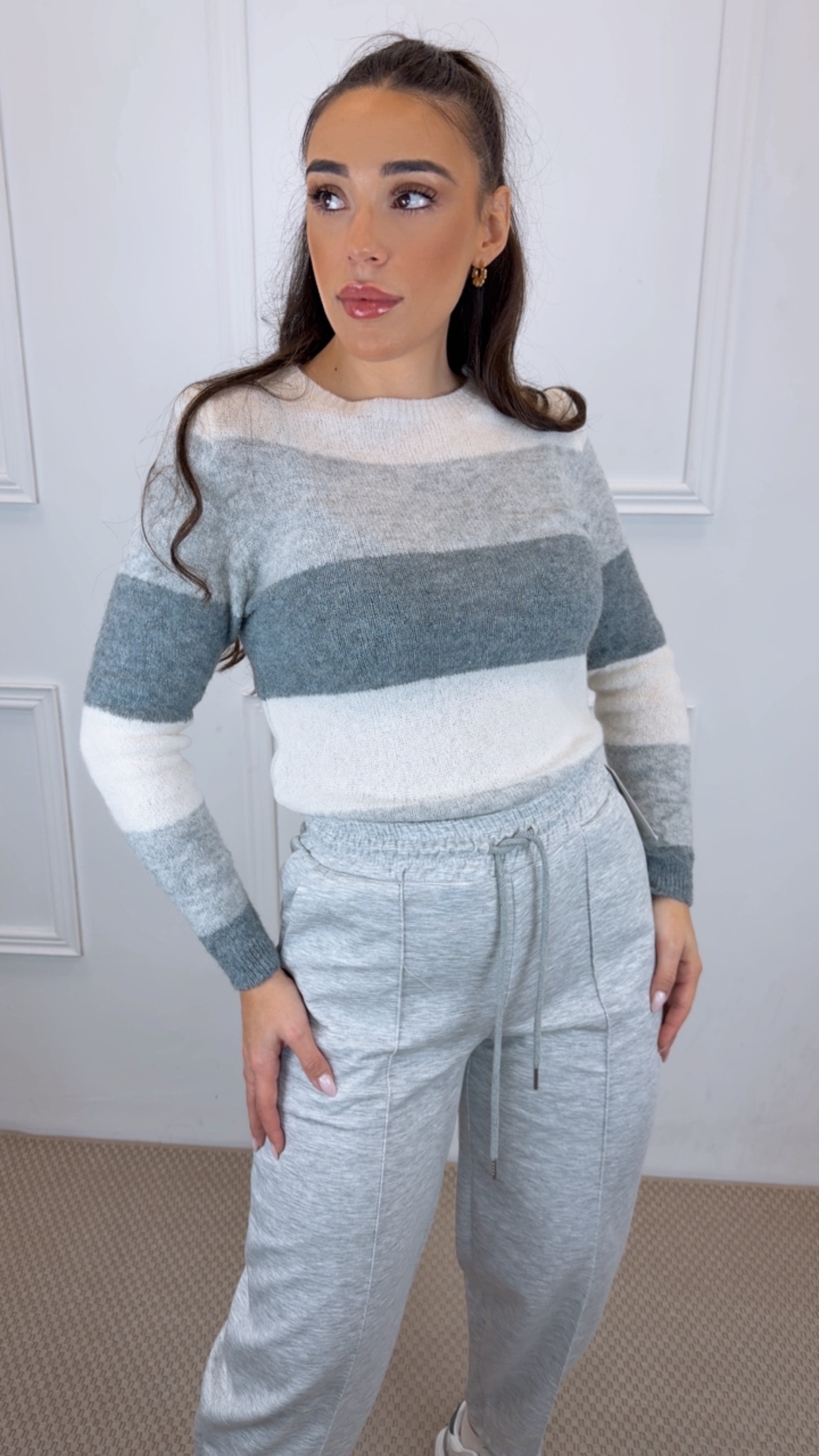 Jersey calentito rayas