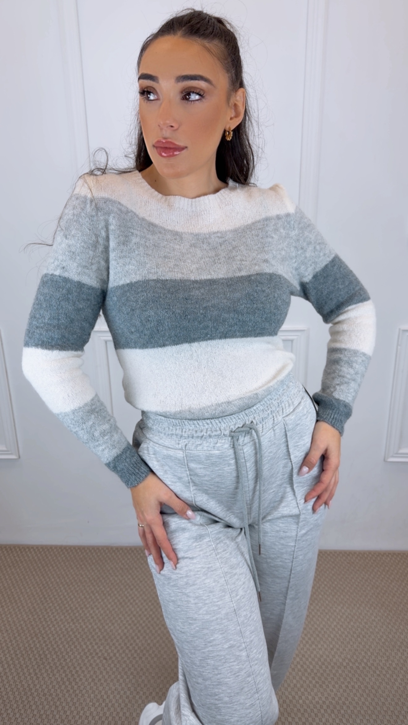 Jersey calentito rayas - Imagen 2