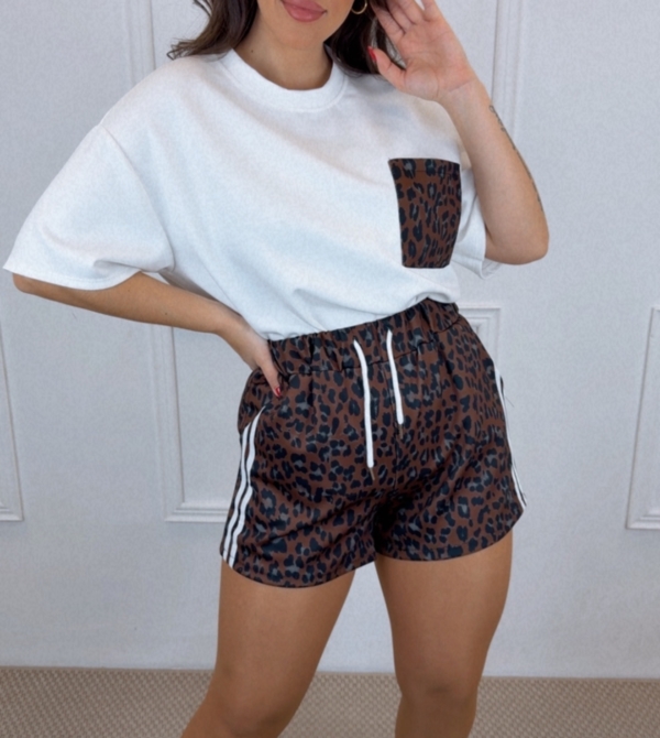 Conjunto leopardo New