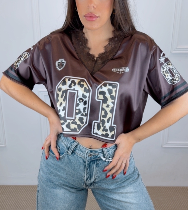 Camiseta basket encaje new