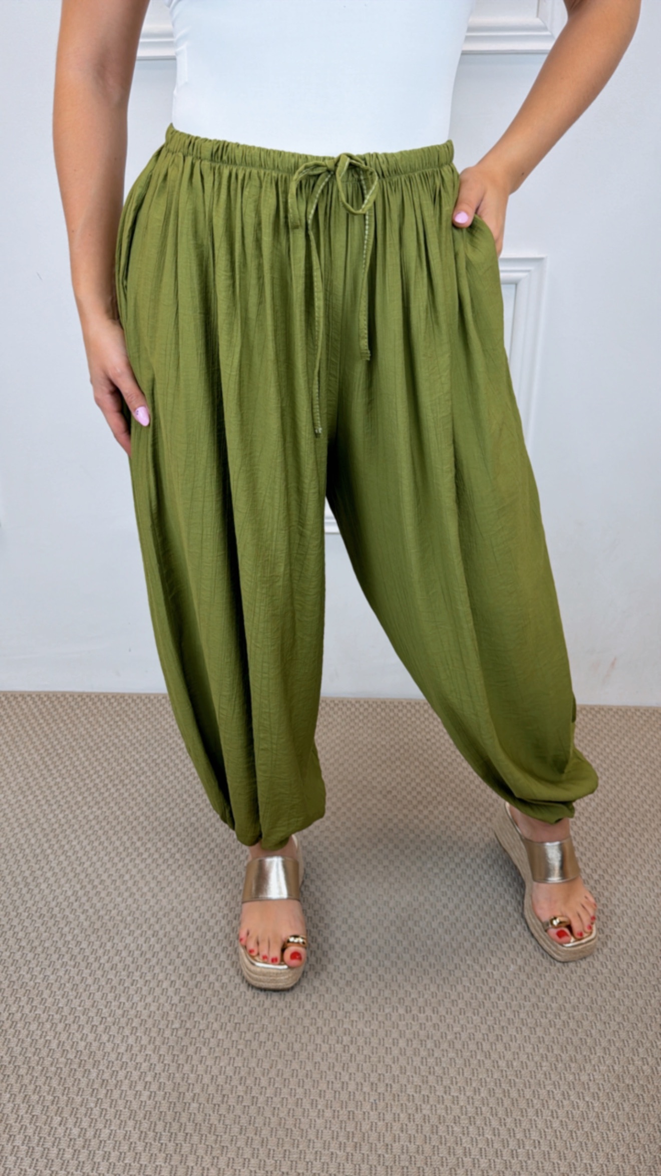 Pantalón bombacho bambula - Imagen 5