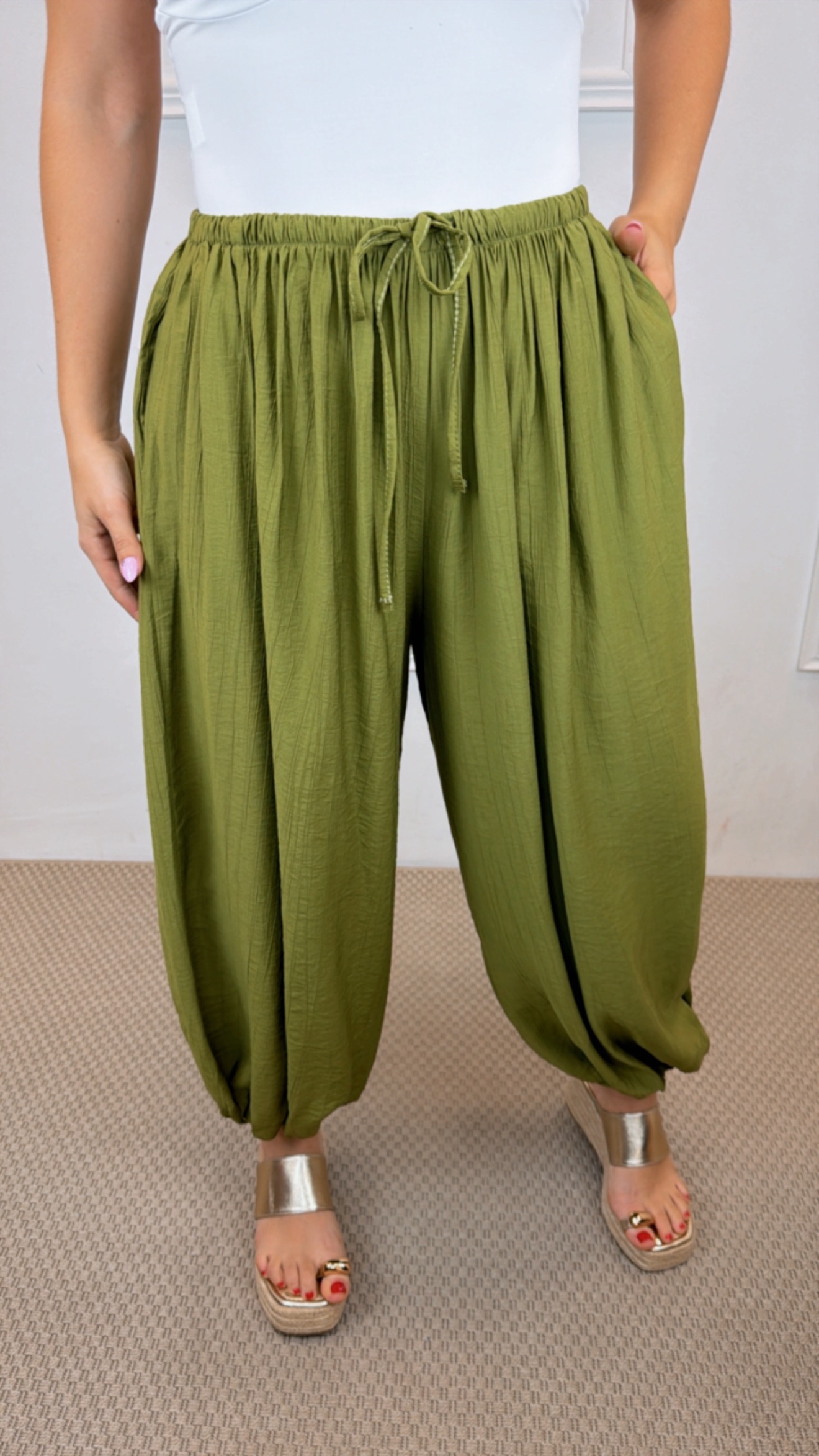 Pantalón bombacho bambula - Imagen 3