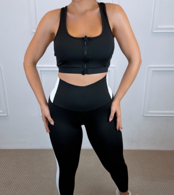 Conjunto oyso top cremallera