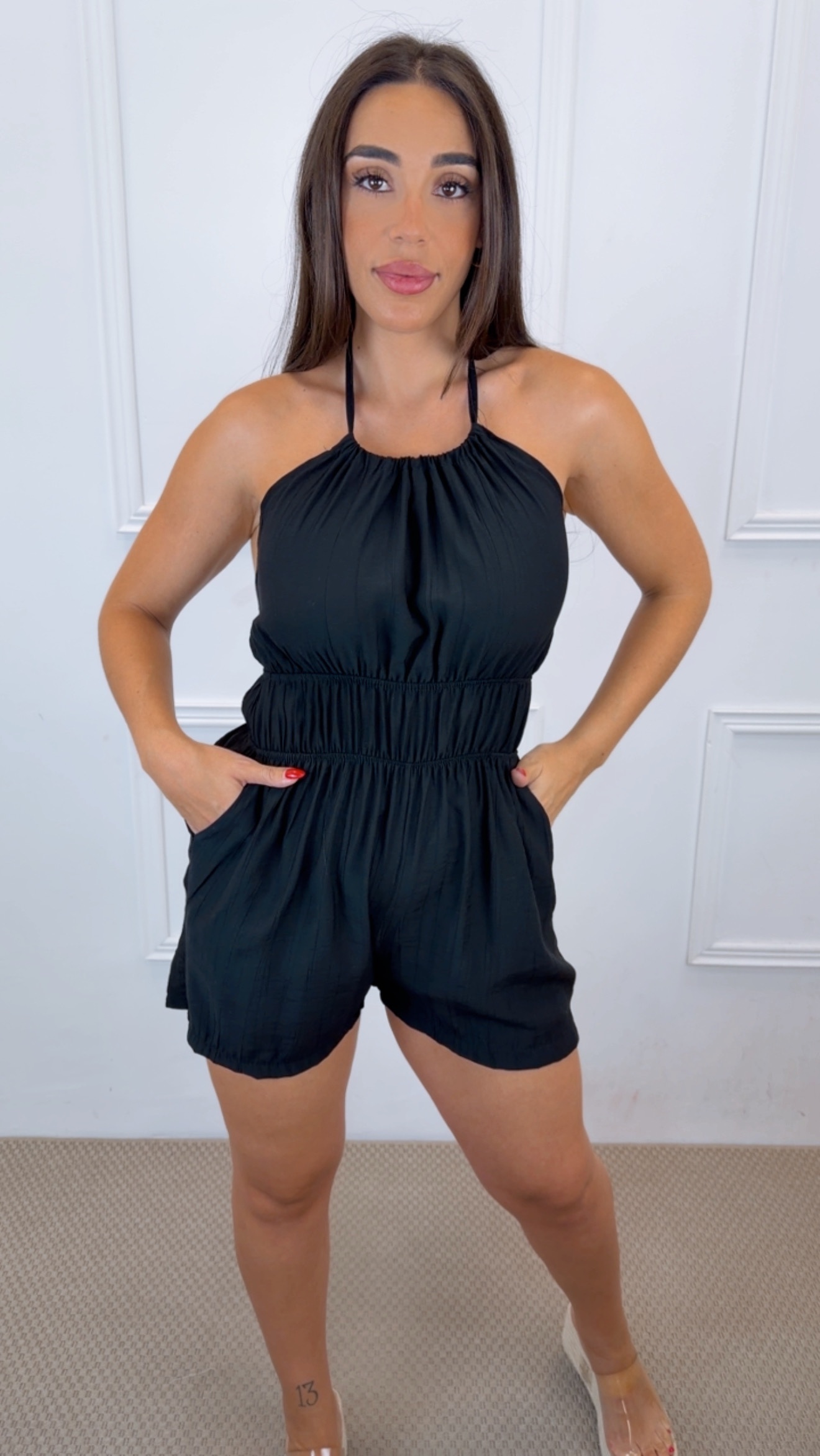 Mono bambula halter
